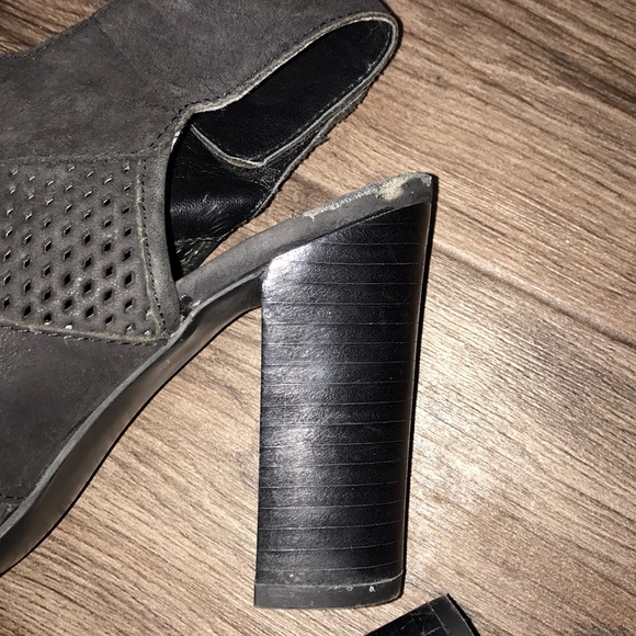 Franco Sarto Jalia Slingback Peeptoe Heels - Picture 6 of 8